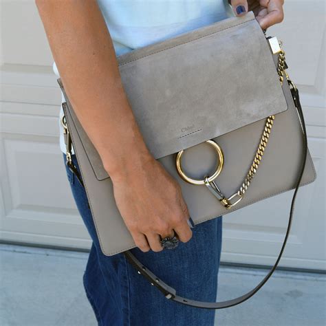 chloe faye day bag medium review|chloe faye leather crossbody bag.